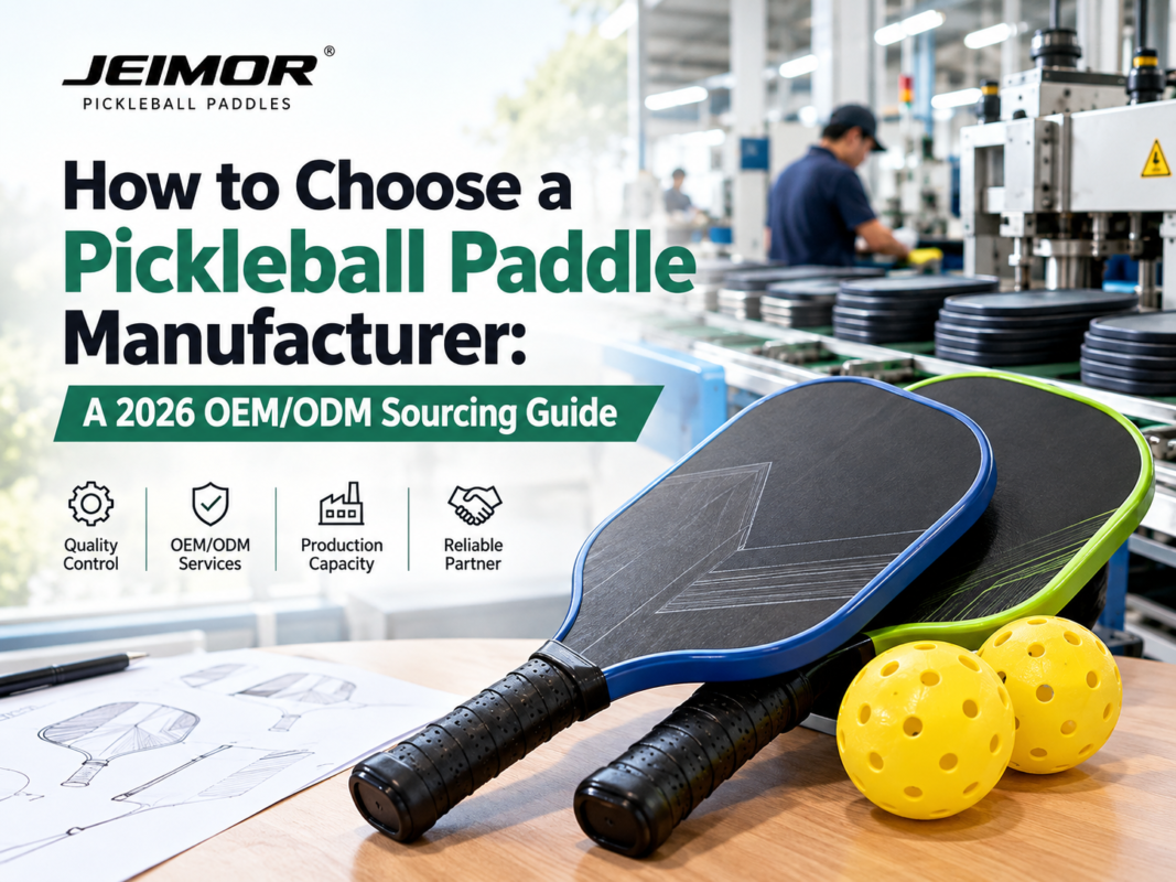 How to Choose a Pickleball Paddle Manufacturer: A 2026 OEM/ODM Sourcing Guide